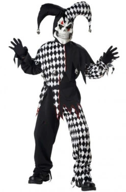 Evil Jester Children's Costume