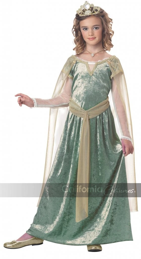 Queen Guinevere Child Costume 1 Queen Guinevere Child Costume