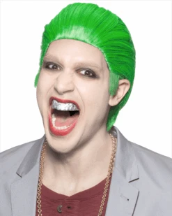 Bright Green Joke Wig