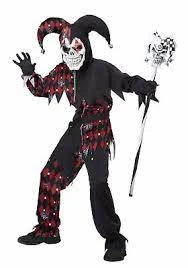 Sinister Jester Child Costume