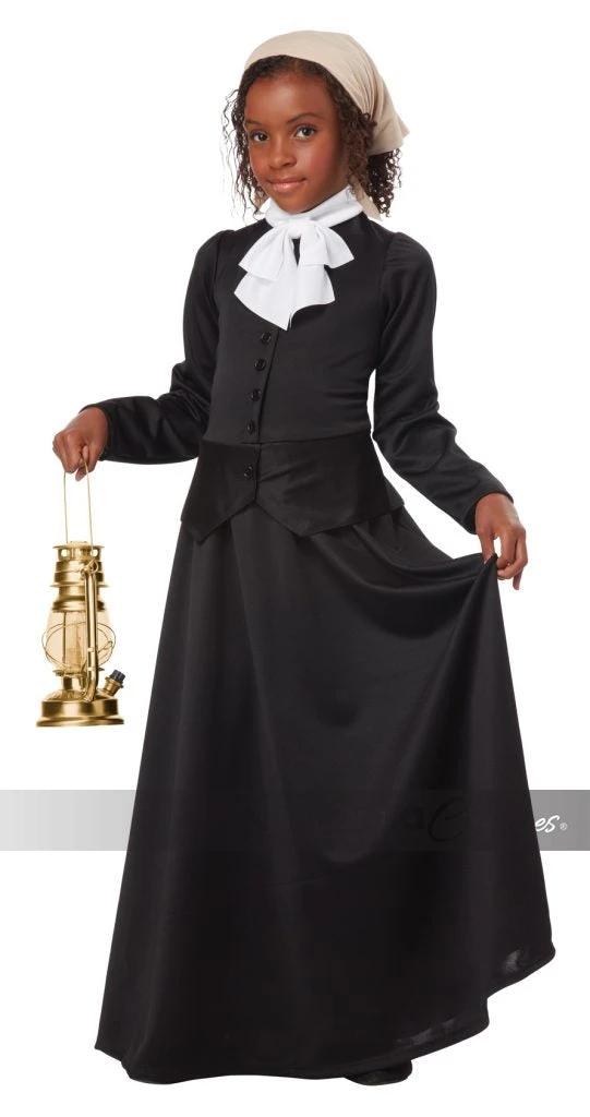 Susan B. Anthony-Harriet Tubman Child Costume 2 Susan B. Anthony-Harriet Tubman Child Costume - Image 2