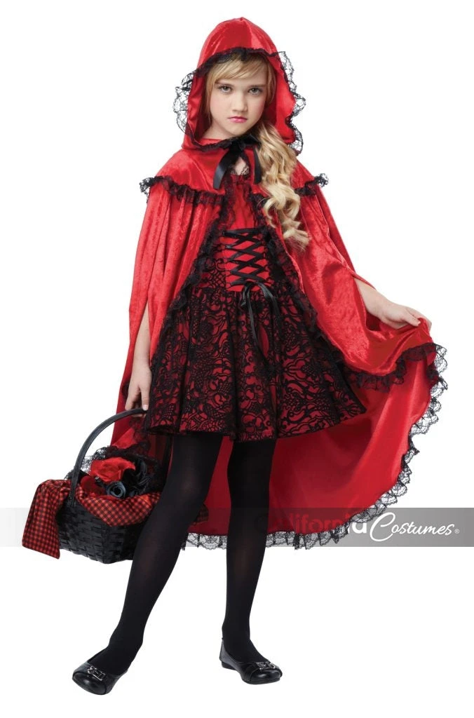 Deluxe Red Riding Hood Child Costume 2 Deluxe Red Riding Hood Child Costume - Image 2