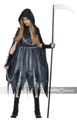 Reaper Girl Child Costume