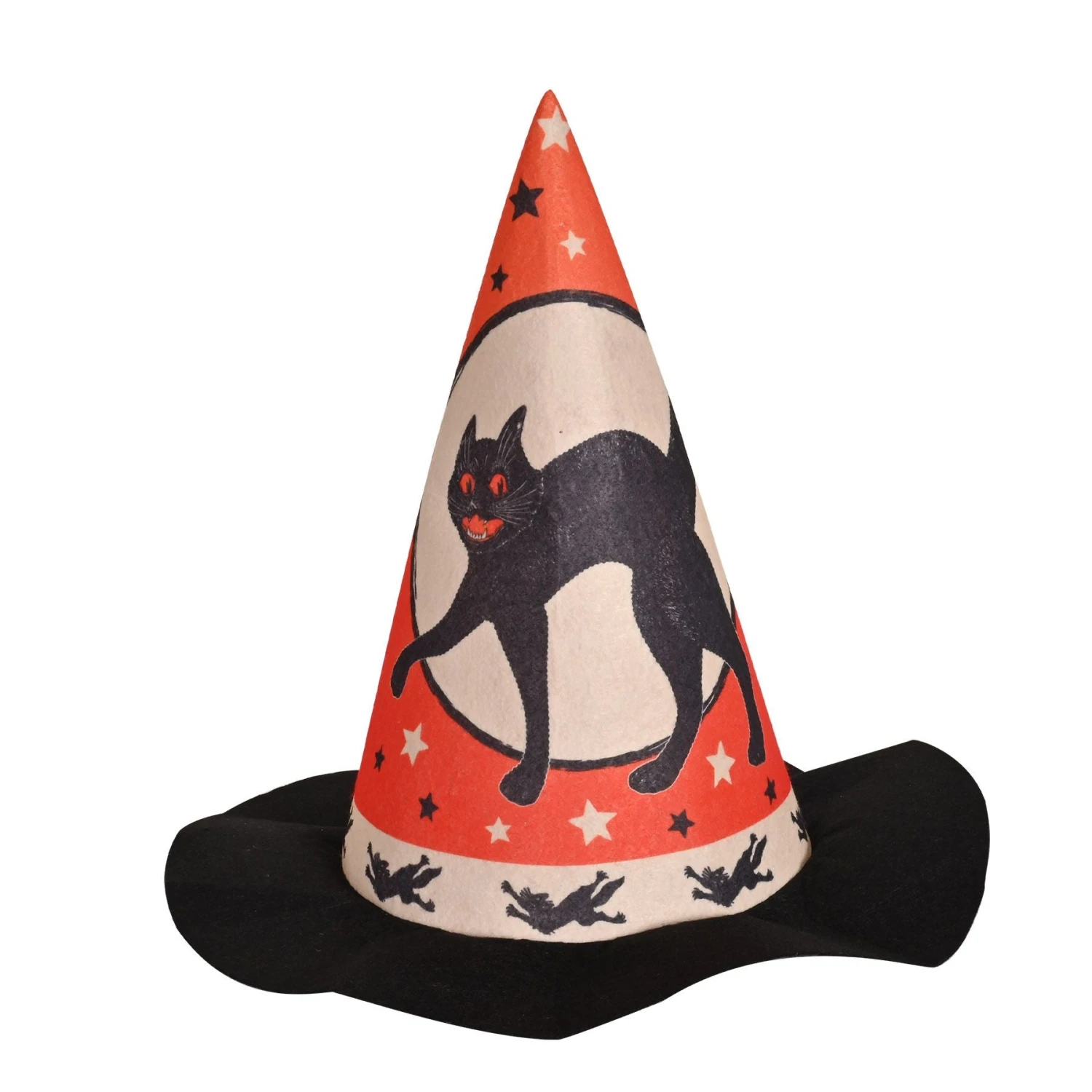 Vintage Halloween Felt Witch Hat 1 Vintage Halloween Felt Witch Hat