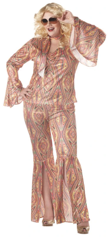 Discolicious Costume Adult - Plus Size 1 Discolicious Costume Adult - Plus Size