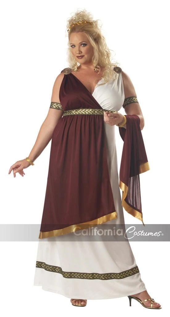 Roman Empress Costume Adult Plus 1 Roman Empress Costume Adult Plus