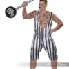 Vintage Circus Strongman Costume - Adult