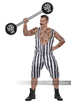Vintage Circus Strongman Costume - Adult