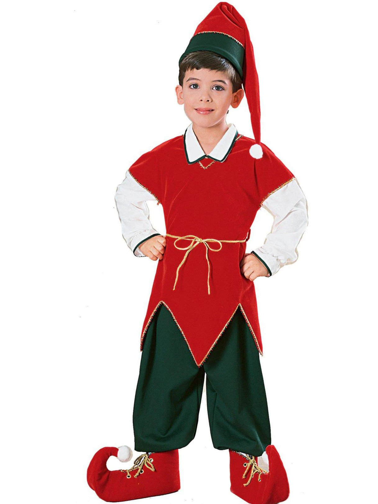 Velvet Elf Children's Costume 1 Velvet Elf Children's Costume