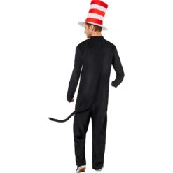 Dr. Suess The Cat In The Hat Adult Costume -Caufields Store 102784BACK