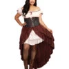 Dreamgirl Saloon Gal Plus Size Adult Costume