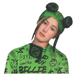Disguise Billie Eilish Double Bun Wig