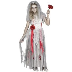 Fun World Zombie Bride Child's Costume