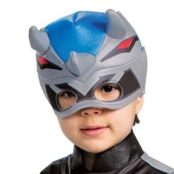 Disguise Blue Ranger Dino Fury Toddler/Child Muscle -Caufields Store 115929 mask