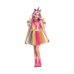 Fun World Rainbow Sequin Unicorn Child Costume