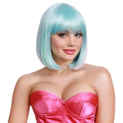 Dreamgirl Hidden Rainbow Bob Wig