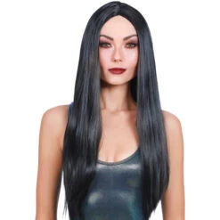 Dreamgirl Extra Long Straight Wig Black