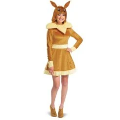 Disguise Pokemon - Eevee Costume Deluxe Dress - Adult