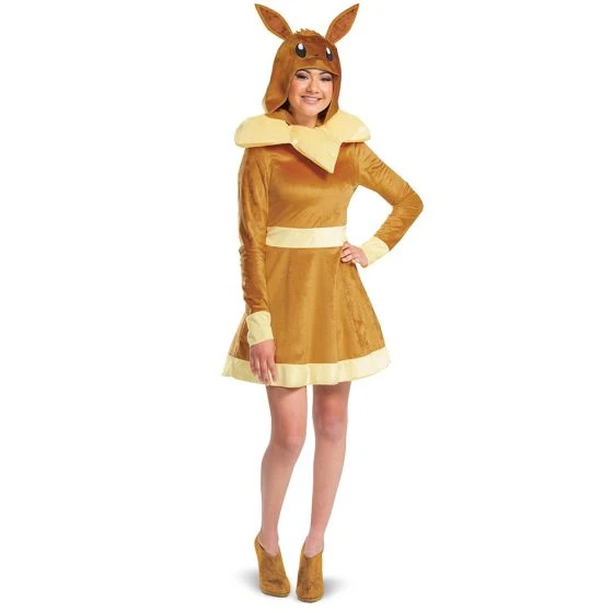 Disguise Pokemon - Eevee Costume Deluxe Dress - Adult 1 Disguise Pokemon - Eevee Costume Deluxe Dress - Adult