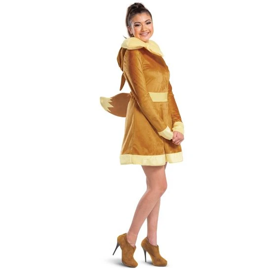 Disguise Pokemon - Eevee Costume Deluxe Dress - Adult 2 Disguise Pokemon - Eevee Costume Deluxe Dress - Adult - Image 2