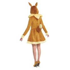 Disguise Pokemon - Eevee Costume Deluxe Dress - Adult 8 Disguise Pokemon - Eevee Costume Deluxe Dress - Adult -Caufields Store 120479 back