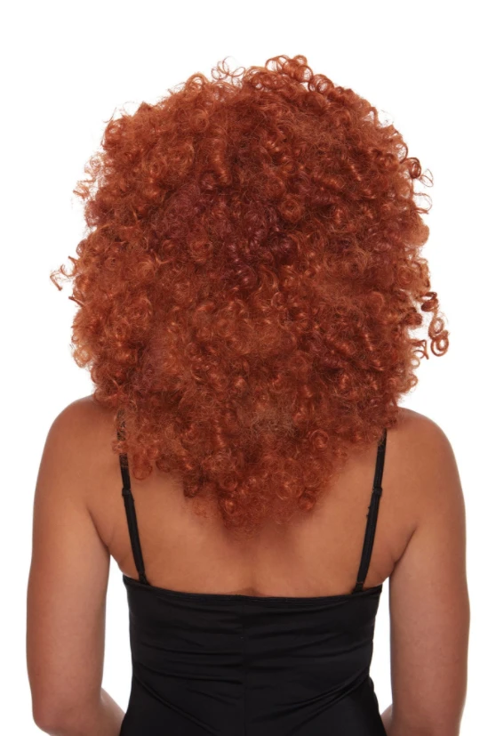 Dreamgirl Big Natural Auburn Curls Wig 2 Dreamgirl Big Natural Auburn Curls Wig - Image 2