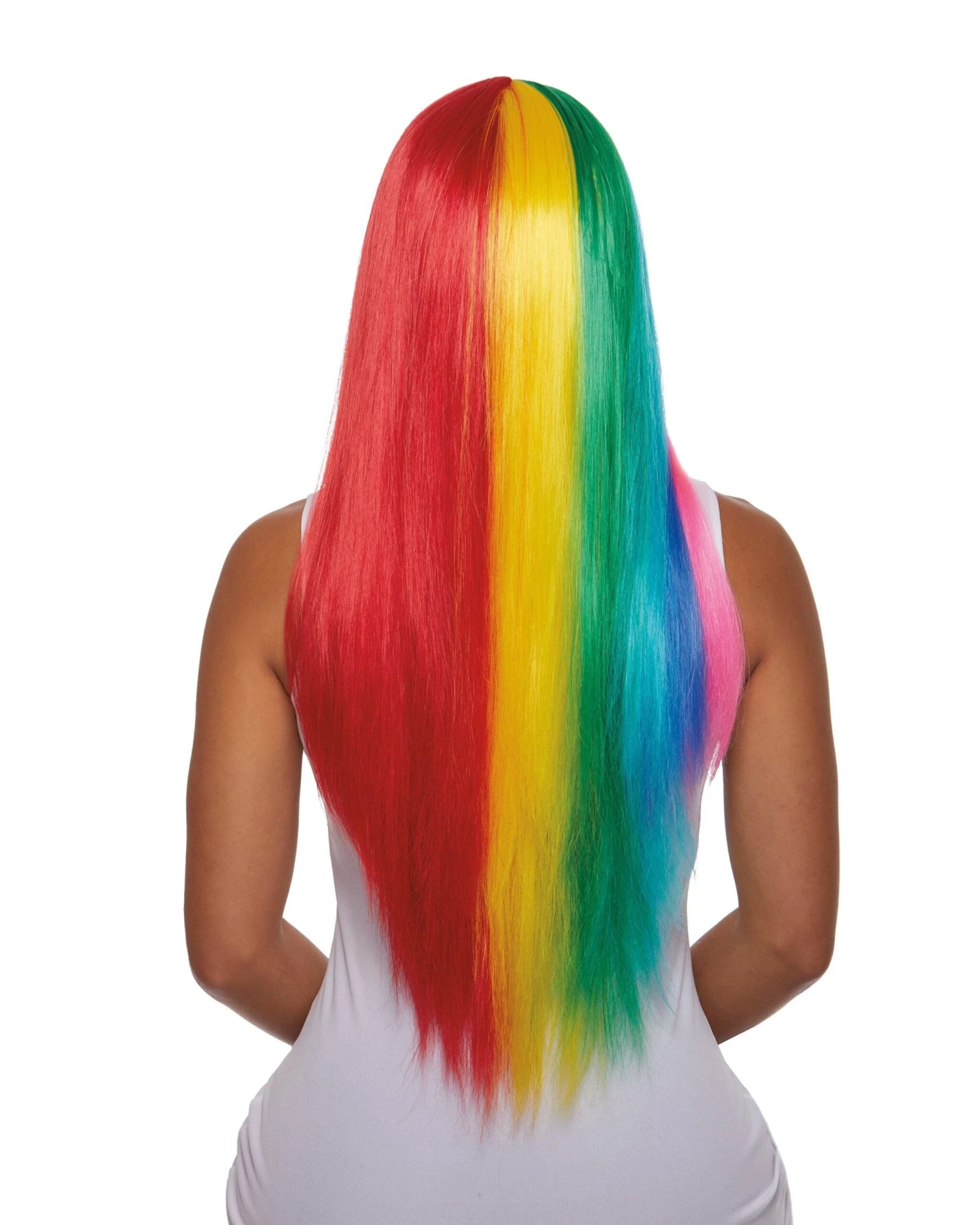 Dreamgirl Primary Rainbow Wig 2 Dreamgirl Primary Rainbow Wig - Image 2
