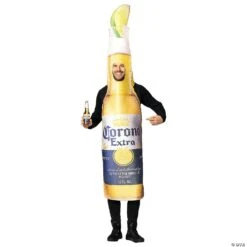 Corona Bottle With Lime Adult Costume