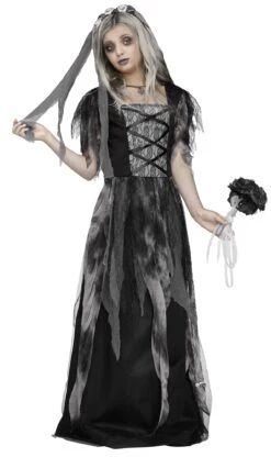 Fun World Cemetery Bride Girl Costume