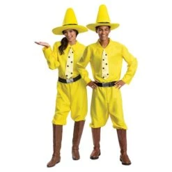 Disguise Curious George - Person In The Yellow Hat Costume