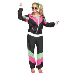 Fun World Adult 80's Track Suit Costume