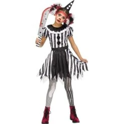 Fun World Haunted Harlequin Child Costume