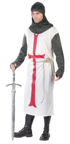 Fun World Templar Knight Adult Costume