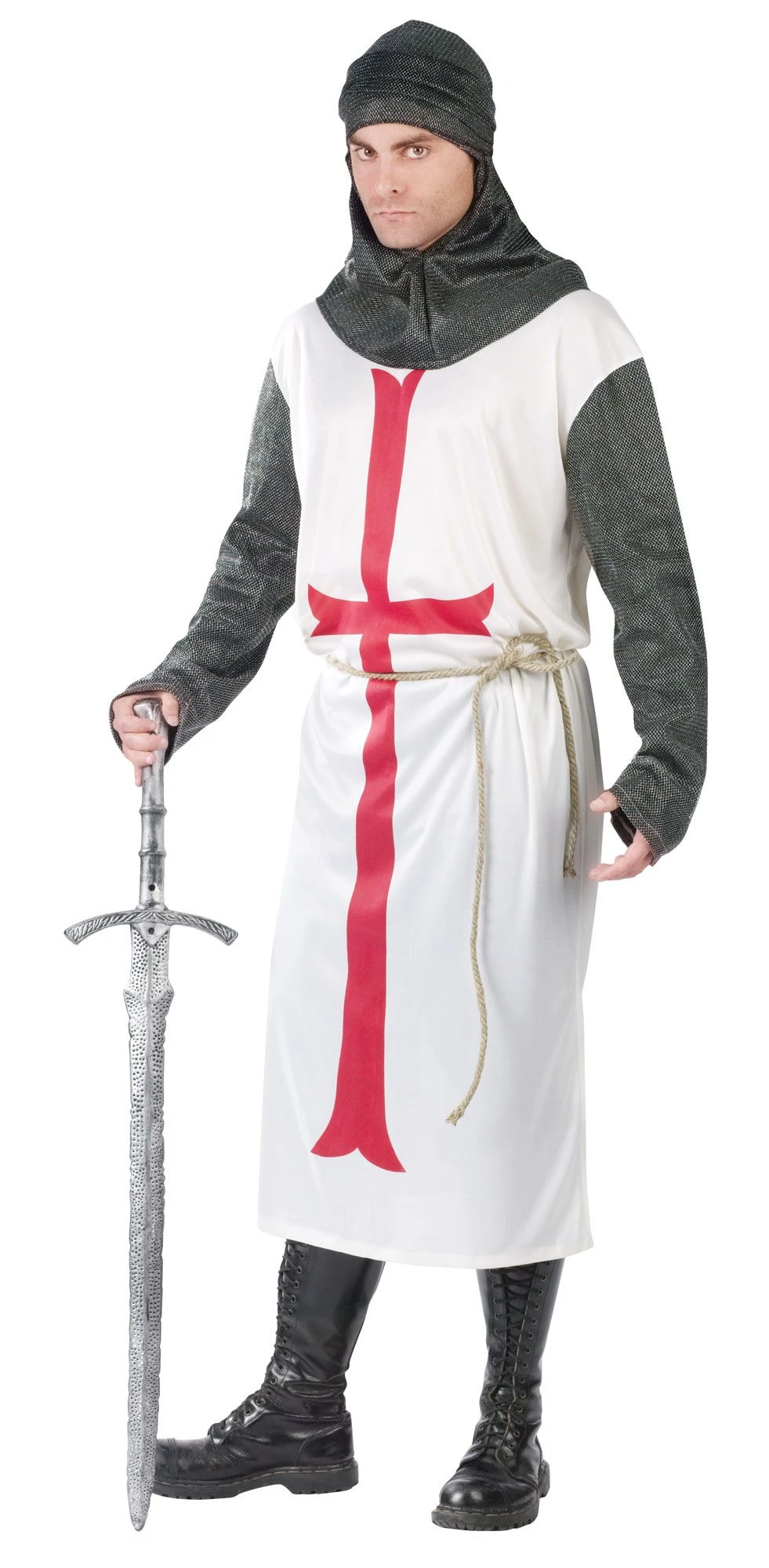 Fun World Templar Knight Adult Costume 1 Fun World Templar Knight Adult Costume