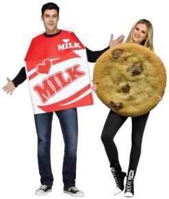 Fun World Milk And Cookies Couples Costume