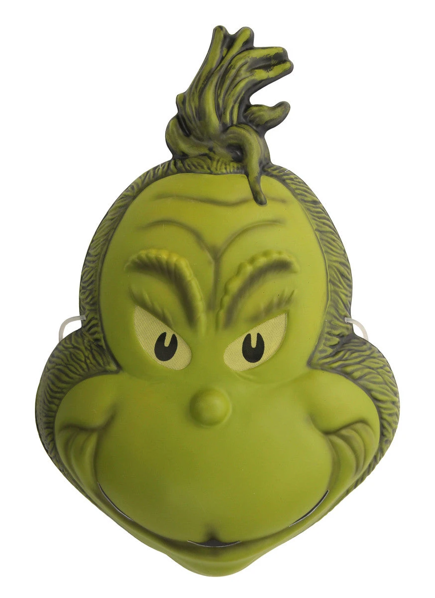 Dr. Seuss' The Grinch - Vacuform Plastic Mask 1 Dr. Seuss' The Grinch - Vacuform Plastic Mask