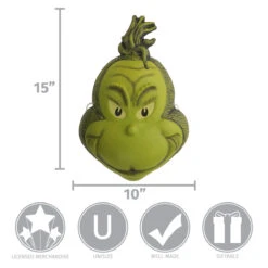 Dr. Seuss' The Grinch - Vacuform Plastic Mask 7 Dr. Seuss' The Grinch - Vacuform Plastic Mask -Caufields Store 131002 40 INFOGRAPHIC