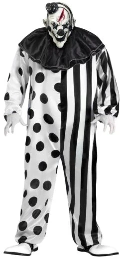 Fun World Plus Size Killer Clown Costume -Caufields Store 131515
