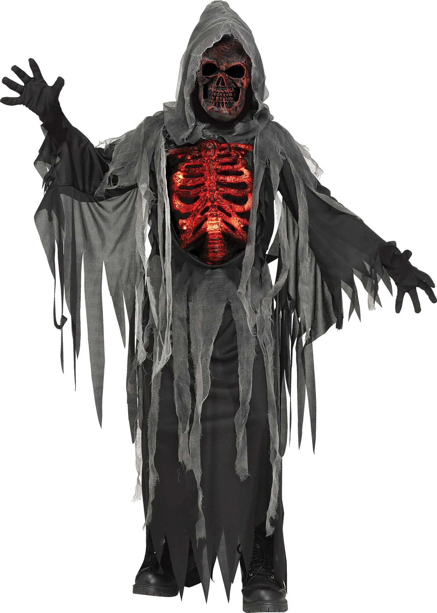 Fun World Child's Smoldering Reaper Children’s Costume 1 Fun World Child's Smoldering Reaper Children’s Costume