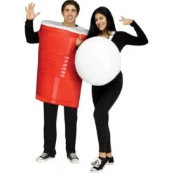 Fun World Beer Pong Couple Costume