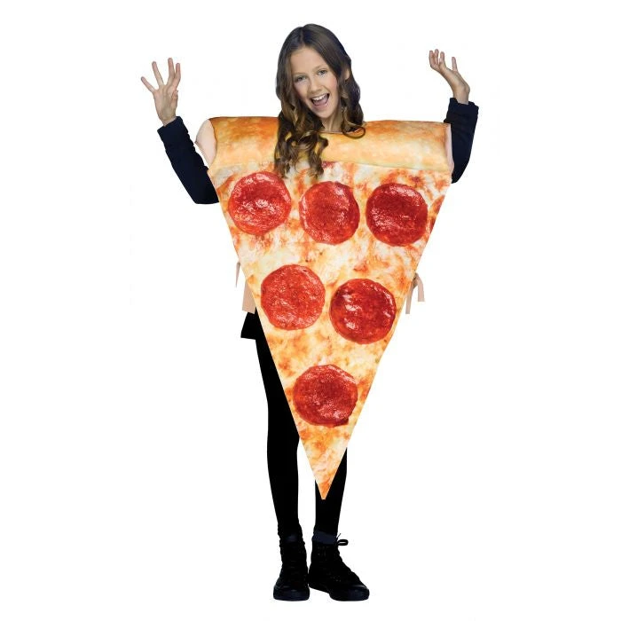 Fun World Pizza Slice Costume - Child 2 Fun World Pizza Slice Costume - Child - Image 2