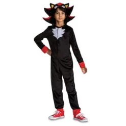 Disguise Shadow Sonic 3 Movie Hood Jumpsuit Children Costume