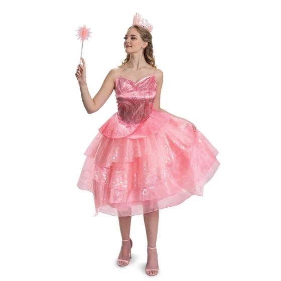 Disguise Glinda Deluxe Adult Costume 1 Disguise Glinda Deluxe Adult Costume