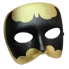 Gold And Black Bat Venetian Mask