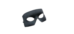 Black Unique Hero Eye Mask