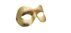 Gold Columbina Eye Mask