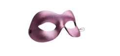 Metallic Rose Columbina Eye Mask