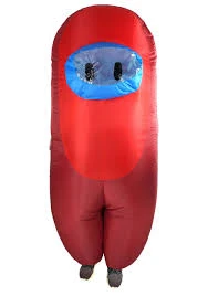 SUS Crewmate Killer Inflatable Costume - Adult