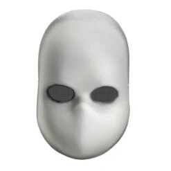 Disguise Blank Black Eyes Doll Mask