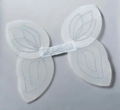 Child Size 20" White Nylon Angel Wings